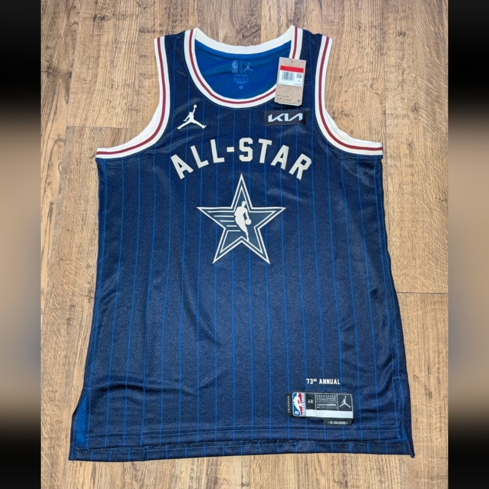 Jordan Nike NBA Dri-Fit De'Aaron Fox All Star Jersey‎ Size Large